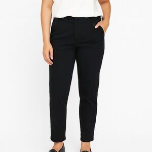 Old Navy Black Pinxie Mid-Rise Pants